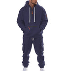 Ensemble de sport pour homme avec sweat et pantalon de jogging 2 pièces