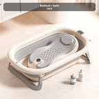 Baignoire Pliable pour Bébé avec Accessoires et Capteur de Température