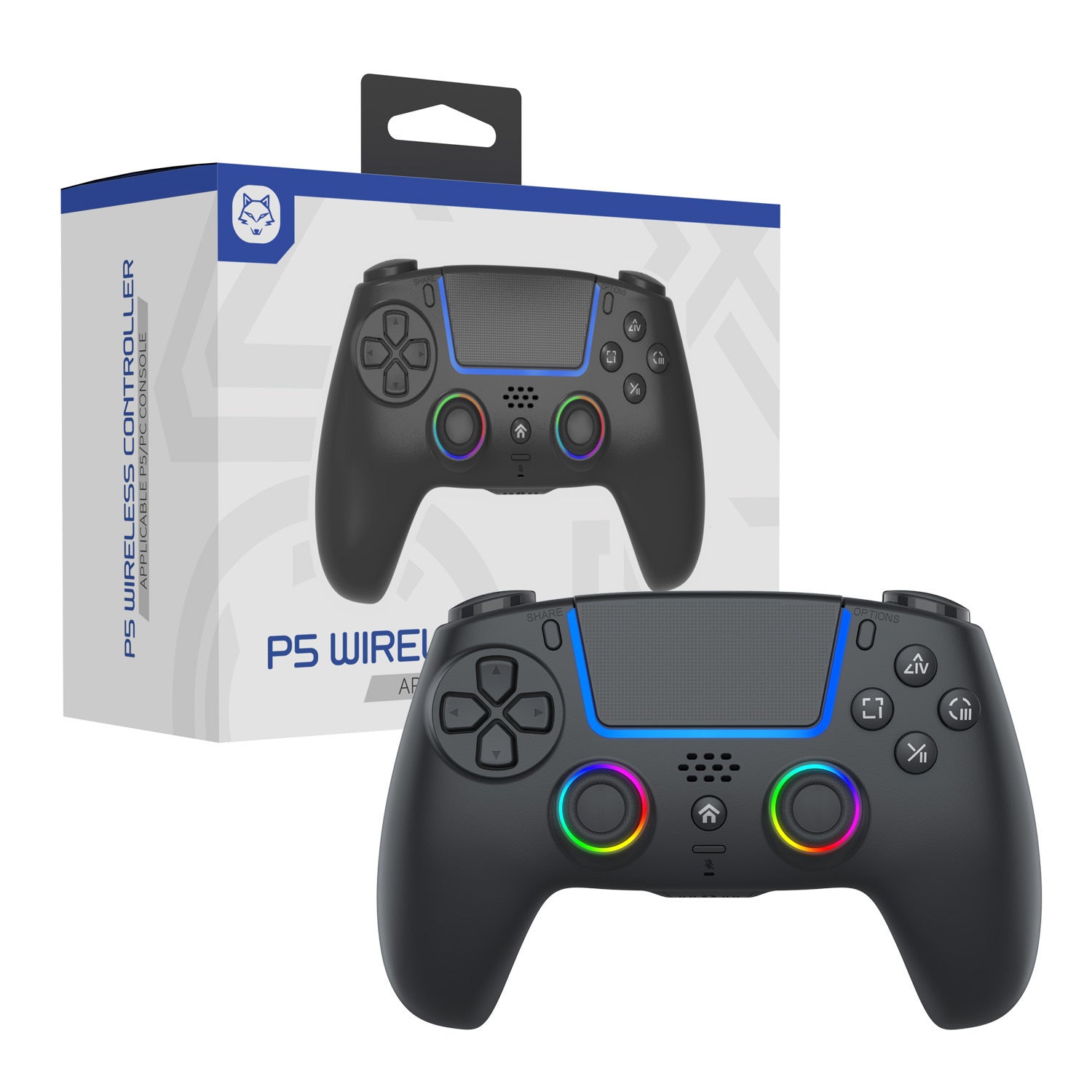 Control Inalámbrico para PS5 con Iluminación RGB | Imagen 4 | My Store Plus