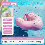Flotador Inflable para Bebé con Techo y Soporte Antivuelco - vista 2