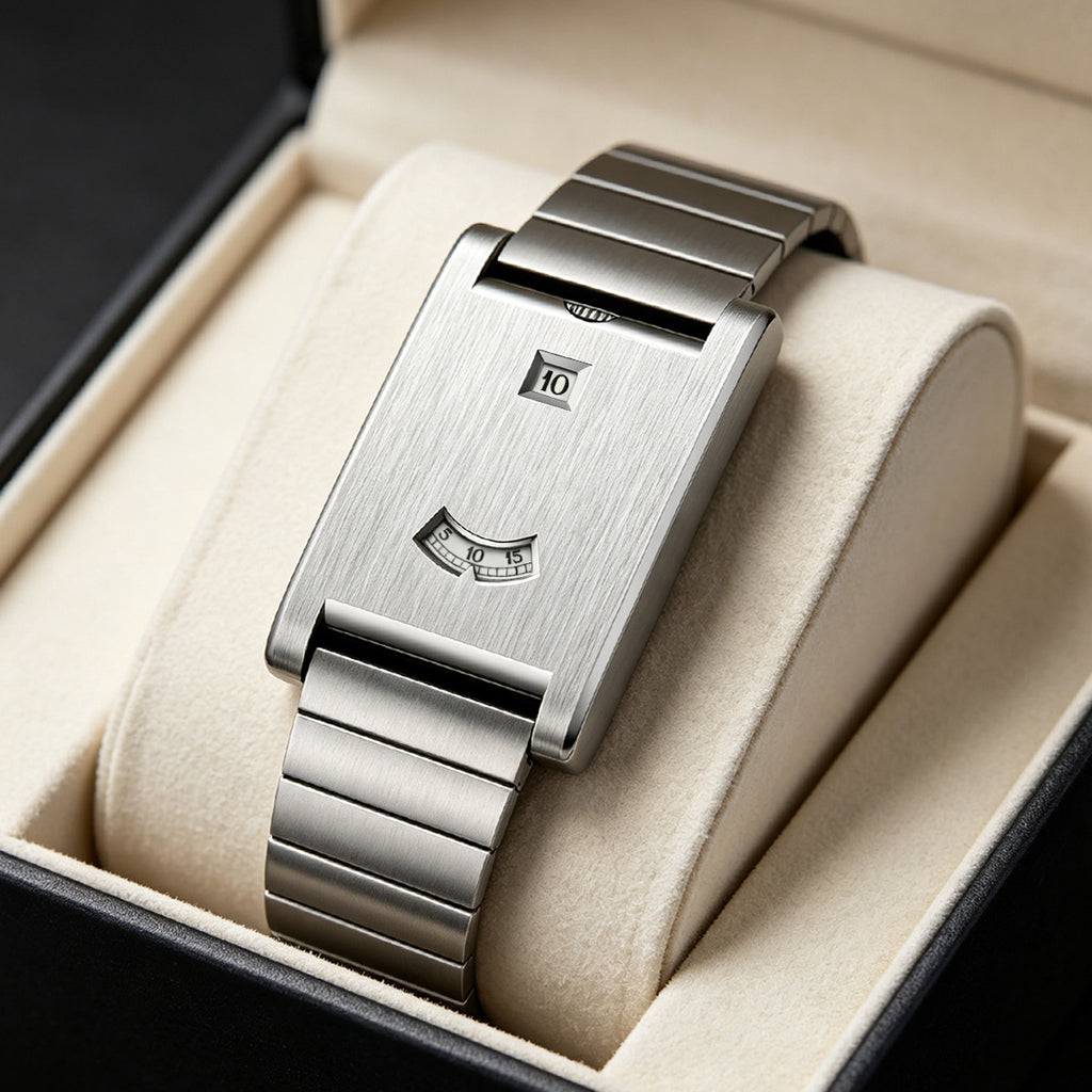 Square Digital Quartz Watch