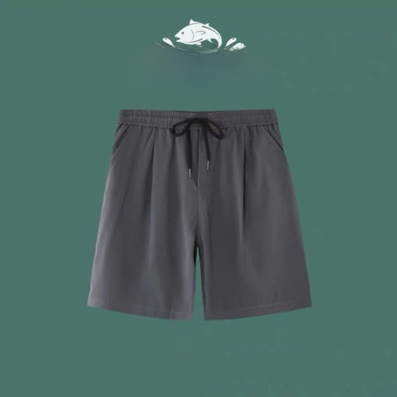 Short de Sport à Séchage Rapide pour Homme avec Taille Ajustable