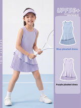 Falda Deportiva Plisada para Niña de Secado Rápido