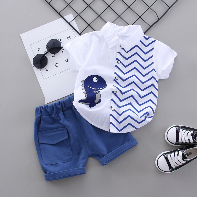 Conjunto Infantil de Camisa y Short con Dinosaurios | Imagen 6 | My Store Plus