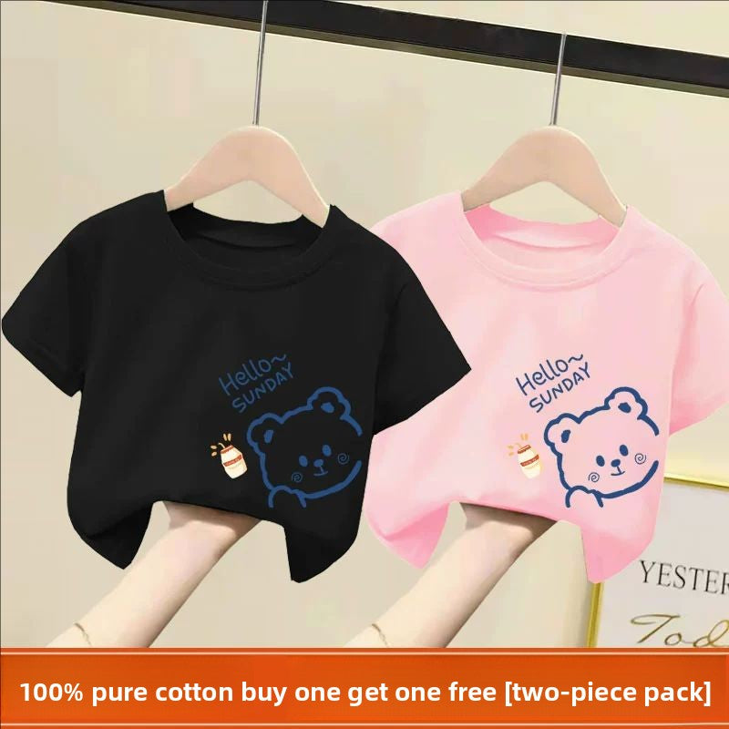 Playera Infantil de Manga Corta con Diseños Divertidos - vista 12