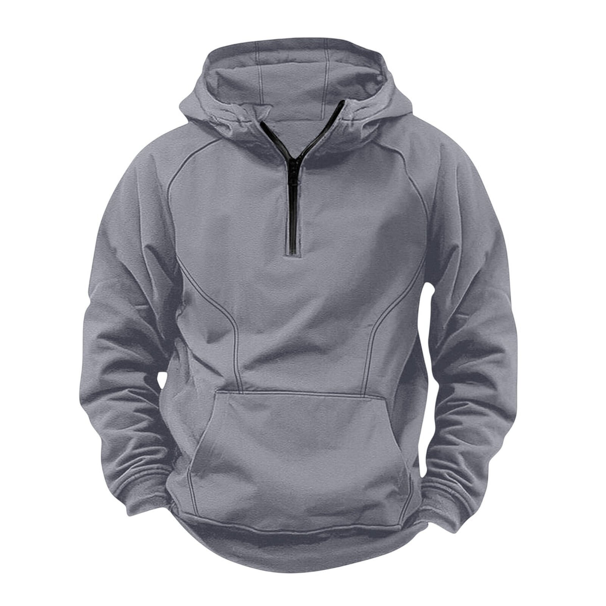 Chaqueta Retro con Capucha y Cierre para Hombre - vista 9