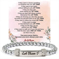 Stainless Steel Engraved Elastic Bracelet
