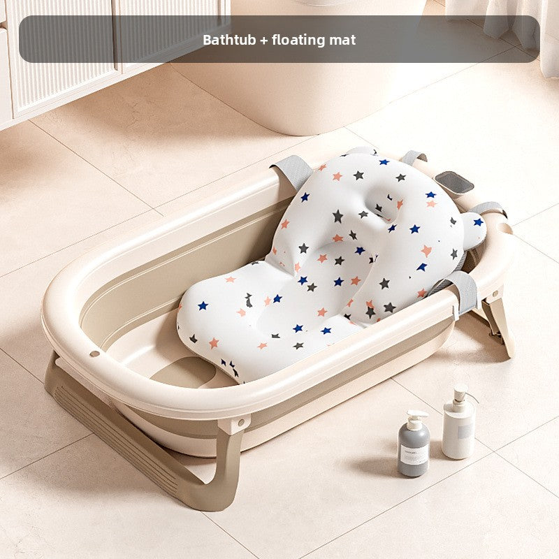 Baignoire Pliable pour Bébé avec Accessoires et Capteur de Température