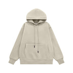 Sweat à capuche épais pour homme, doublure polaire 350 g