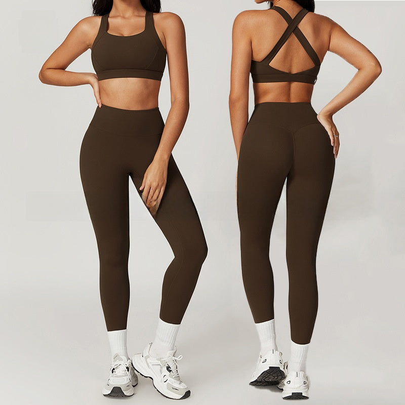 Ensemble de Sport Femme Séchage Rapide pour Yoga et Gym