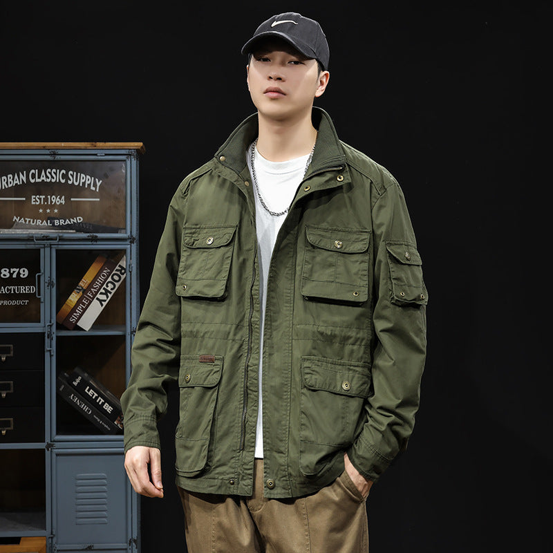 Chaqueta de Trabajo Retro Americana para Hombre - vista 6
