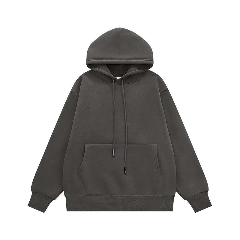 Sweat à capuche épais pour homme, doublure polaire 350 g